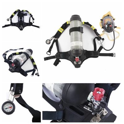 خرید دستگاه فشار مثبت آتش نشانی 6L با بطری های فیبر کربن online manufacture